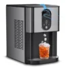 Kndko Nugget Ice Maker,Self Dispensing Pellet Ice Maker,44lbs/24H, Self Cleaning Ice Maker,3.3lbs Ice Storage
