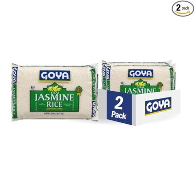 Goya Foods Thai Jasmine Rice, 20 Pound (Pack of 2)